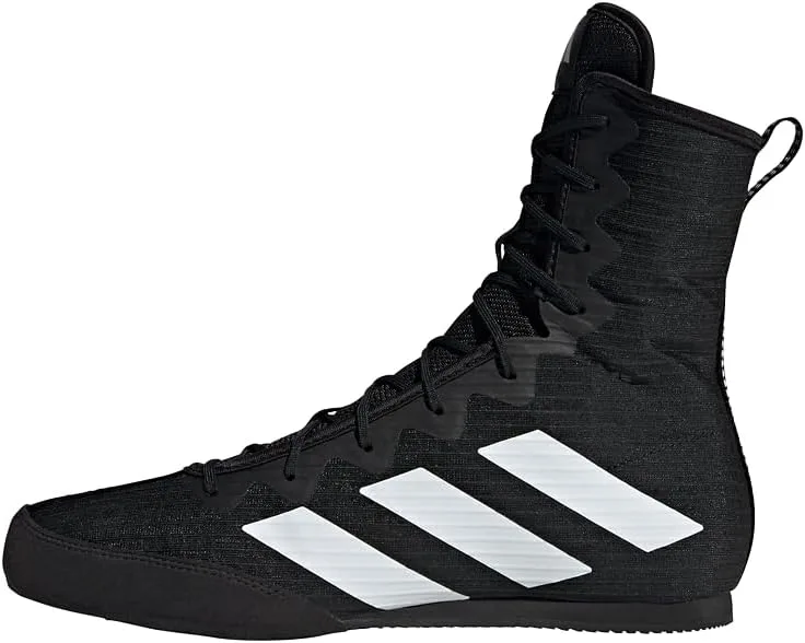 Боксерские кроссовки Adidas Box Hog 4 унисекс, белый/черный