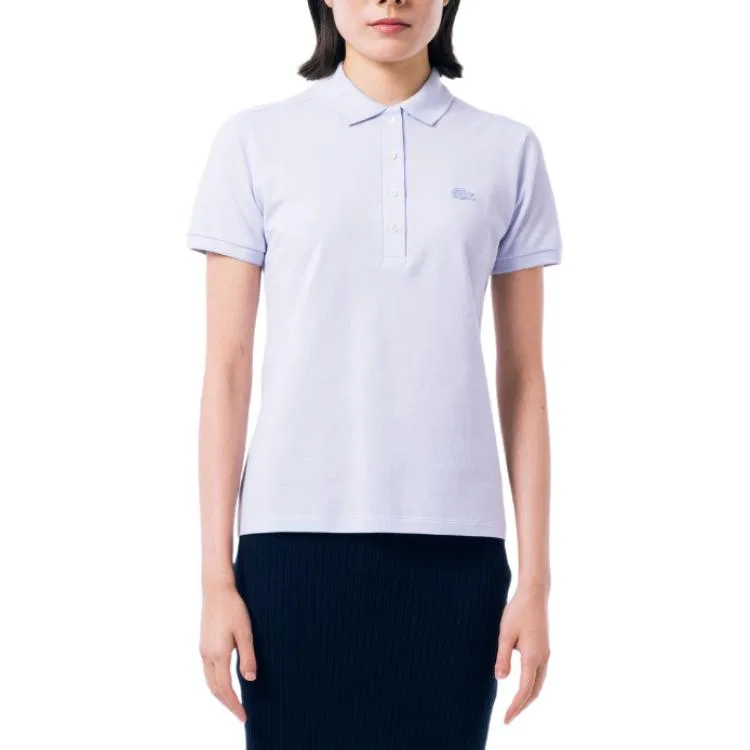Поло LACOSTE Light Blue — фото 3