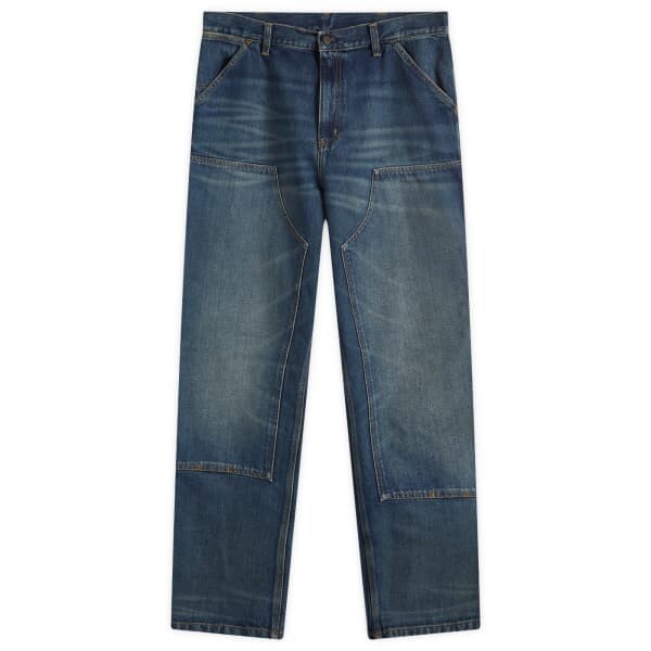 

Джинсовые брюки с двойным коленом Carhartt Wip, синий
