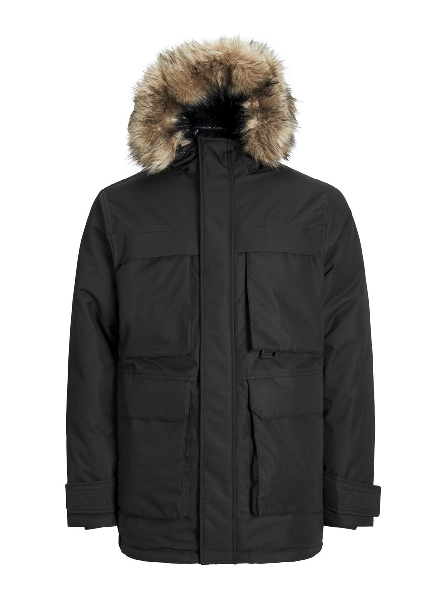 

Зимняя парка Jack & Jones Plus, черный