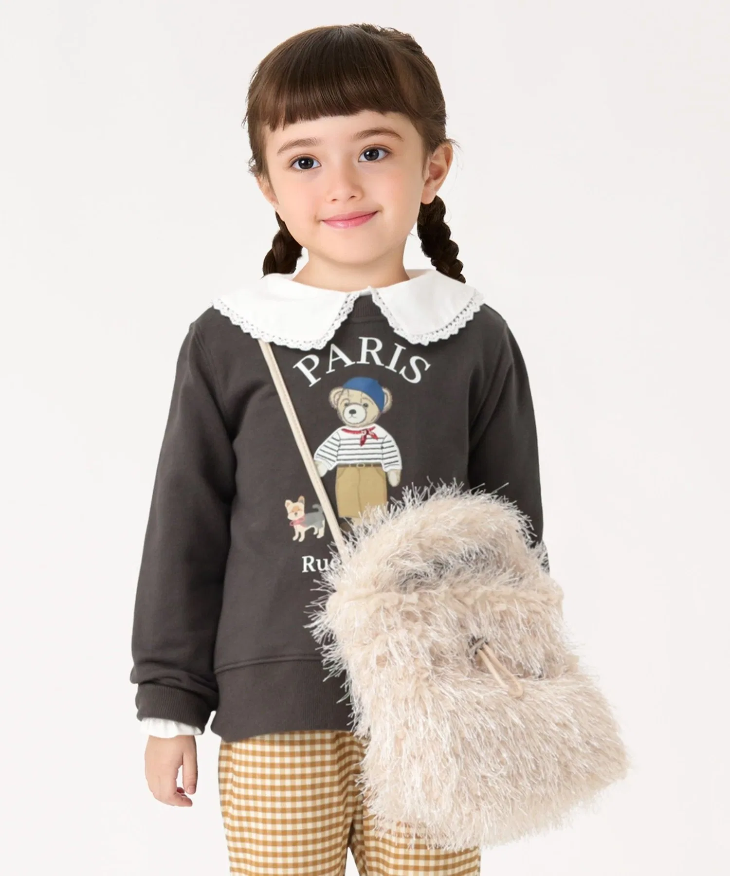 Размеры: 80-130 см / <Машинная стирка> Толстовка TeddyBear(R) 2◇