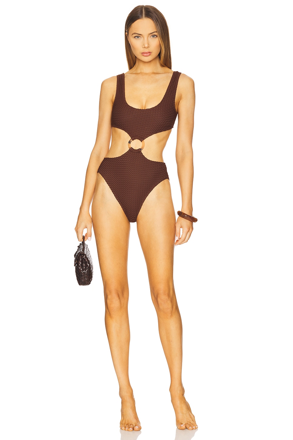

X revolve ky купальник в одну деталь Montce Swim, chocolate