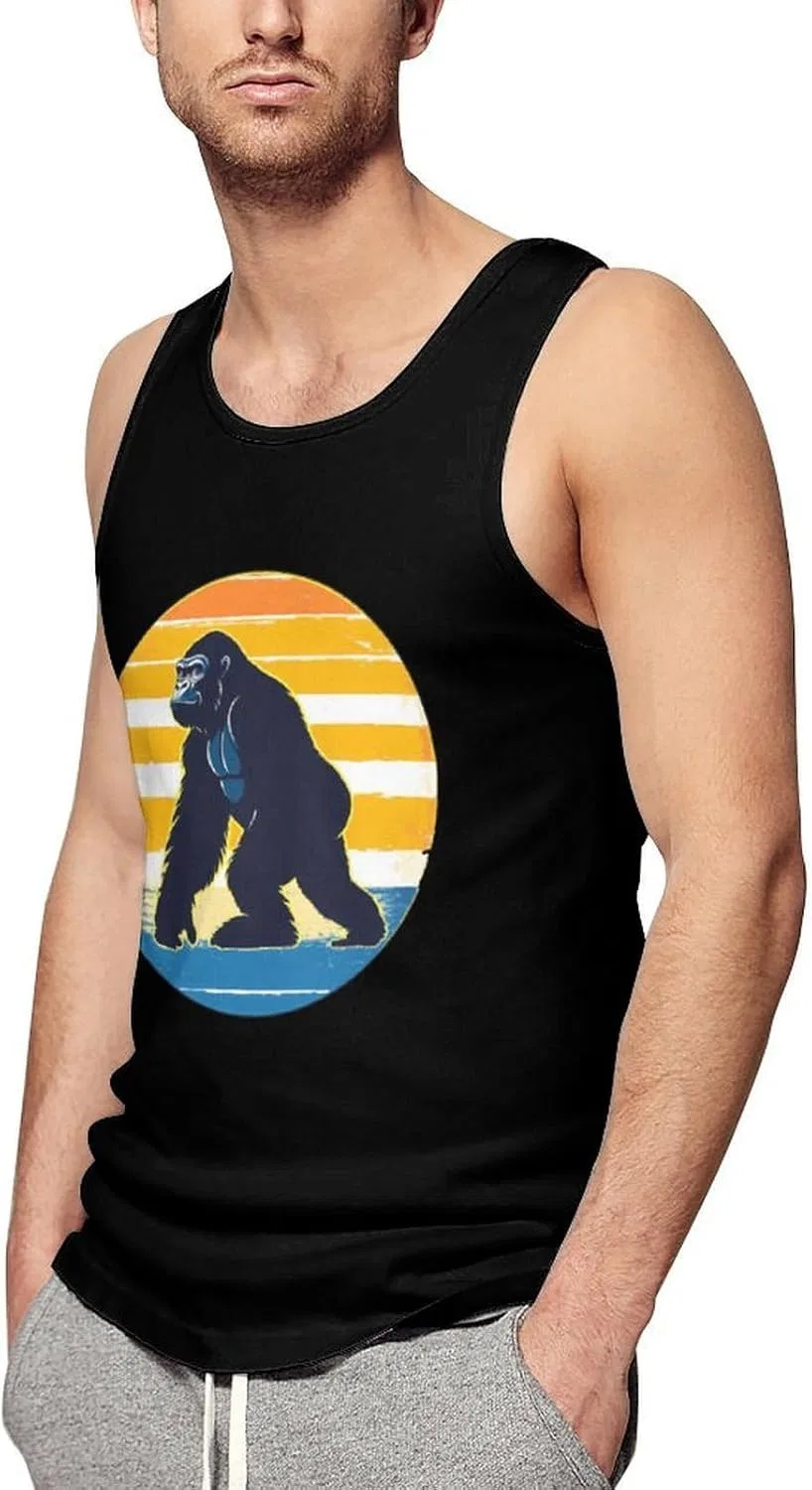 Мужской топ-майка Vintage Gorilla, Style — фото 4