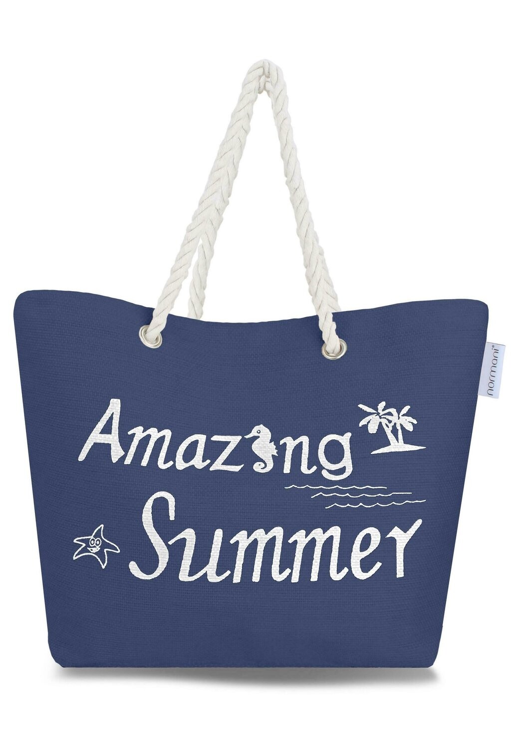 

Сумка BEACH BAG Normani, цвет dark blue, beige