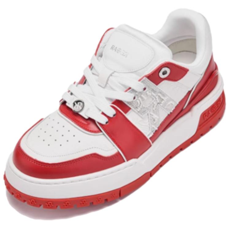 RARE Кроссовки для скейтбординга MAX Collection Low Top женские, красные, белые