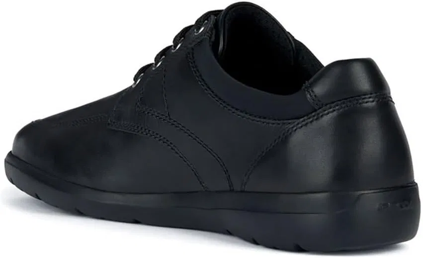 Туфли Geox Boys U Leitan A Moccasin, Black — фото 4