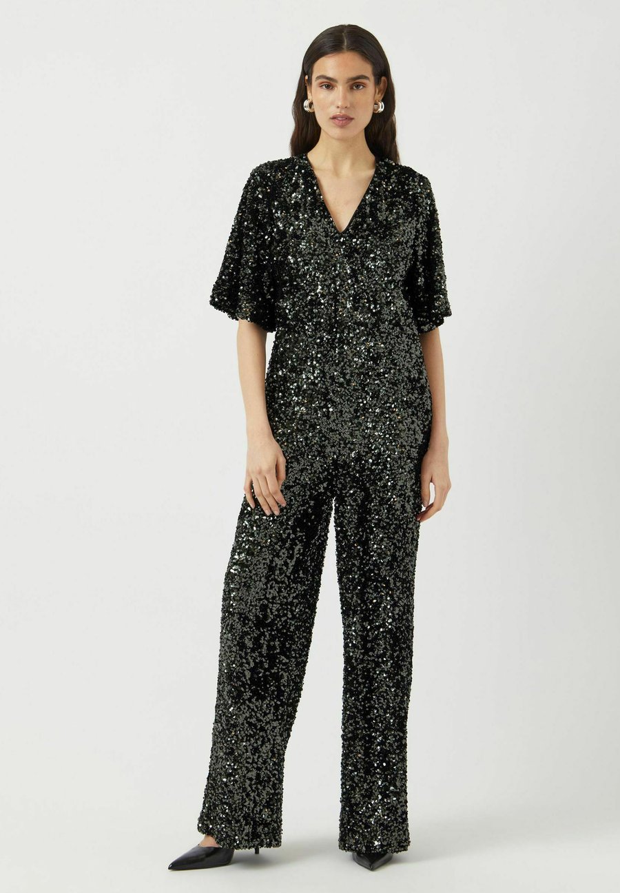 

Комбинезон YAS ELLE 2/4-ARM PAILLETTEN, Rosin/Olive