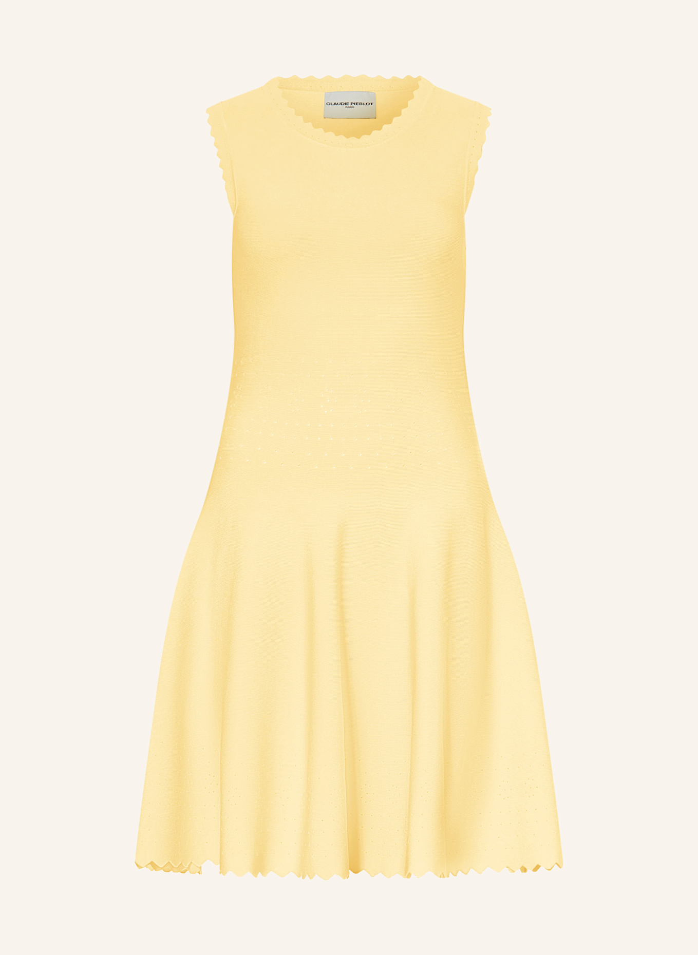

Трикотажное платье Claudie Pierlot, желтый