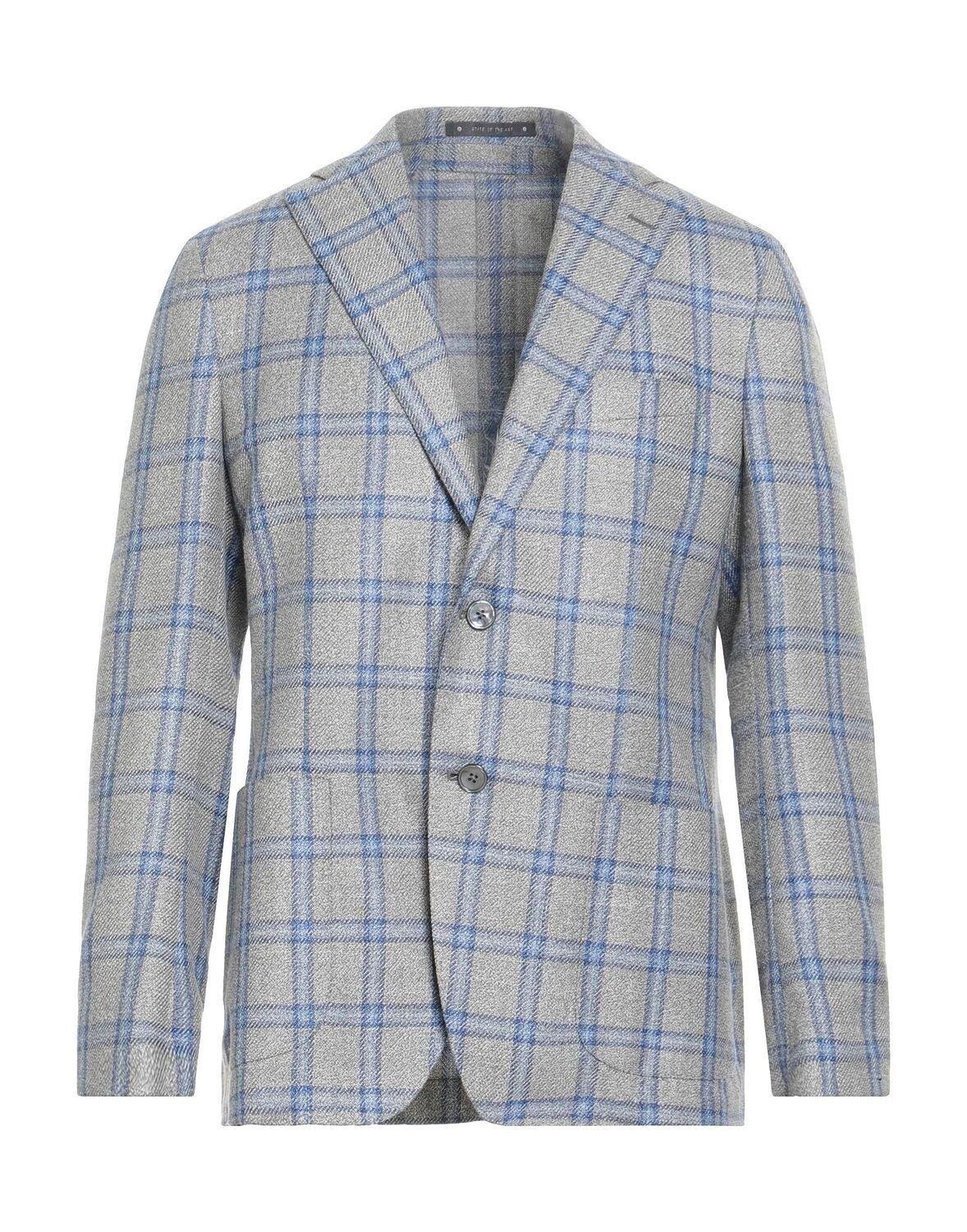 

Блейзер Bagnoli Sartoria Napoli, светло-серый