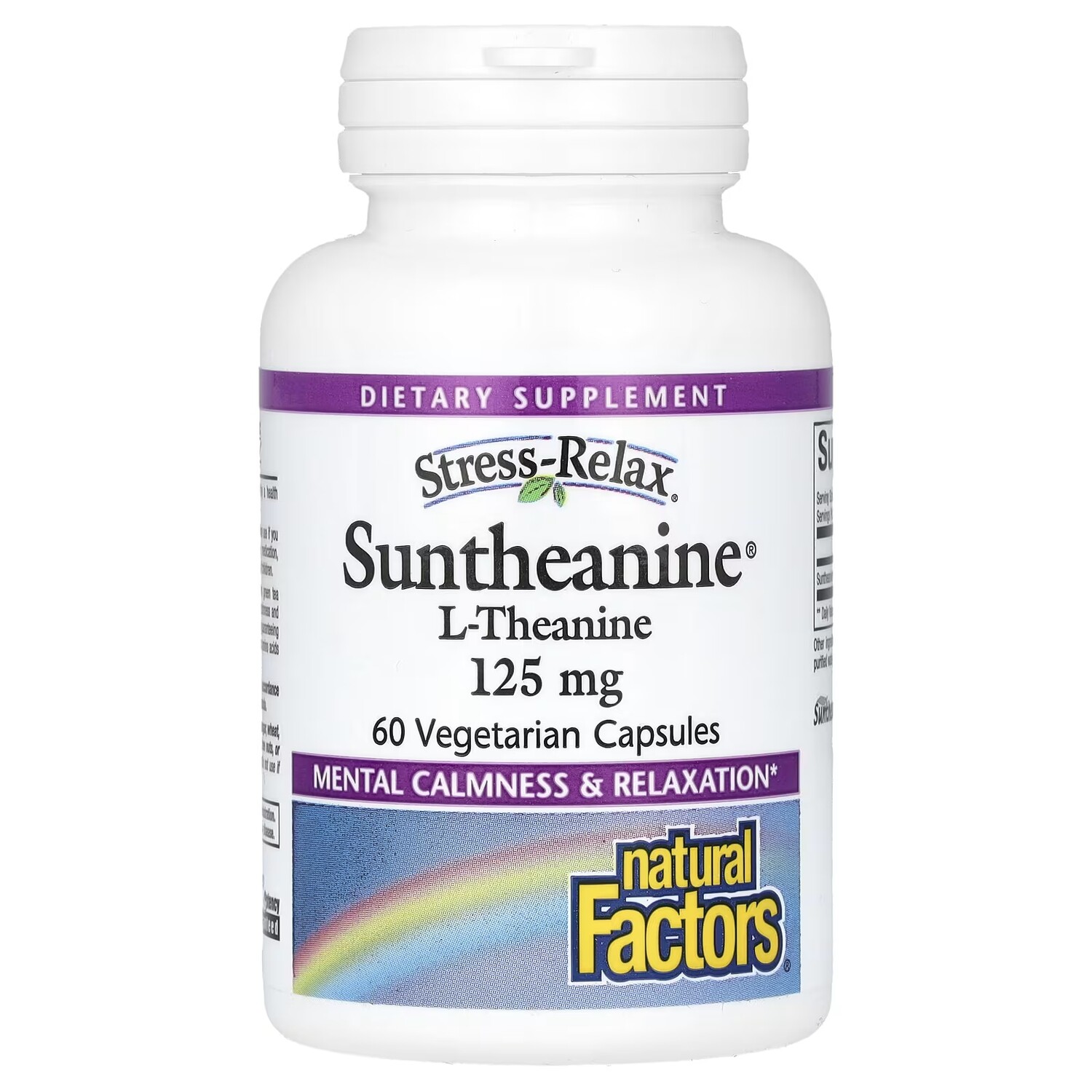 

Добавка Natural Factors Stress-Relax Suntheanine L-Theanine 250 мг, 60 капсул