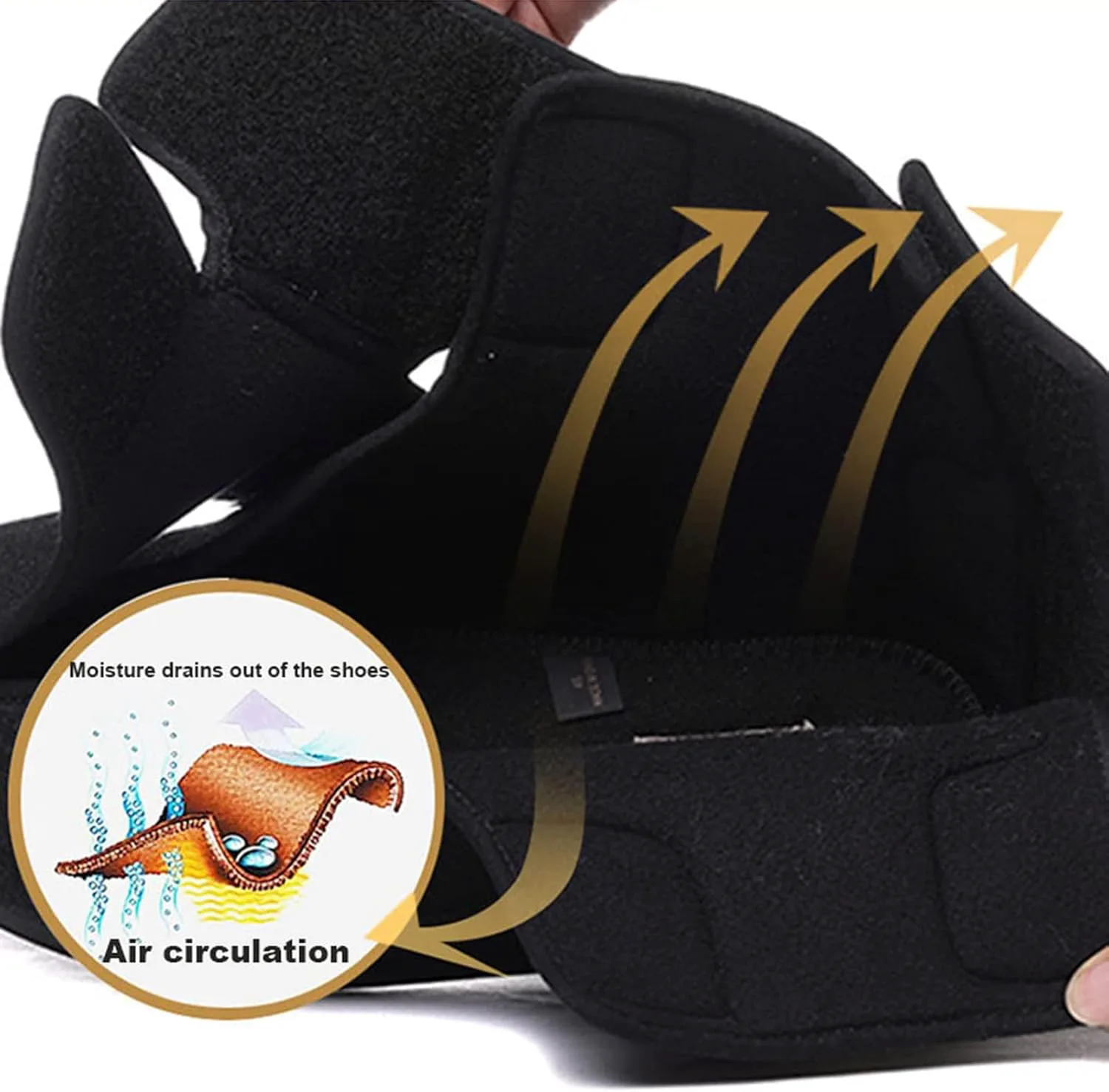 

Ходовые регулируемые диабетические туфли, мужские диабетические ботинки высокие регулировка тканевые туфли, ортопедические кроссовки для пожилых, дышащие спортивные туфли для дома, мужской размер 11 / женский 11,5 DHIJUPNG, черный