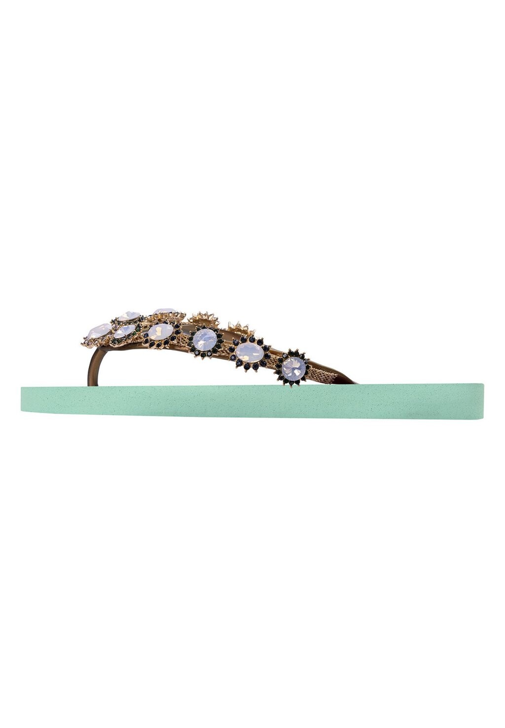 

Сандалии CHRYSTAL FLOWER Uzurii, цвет mint green