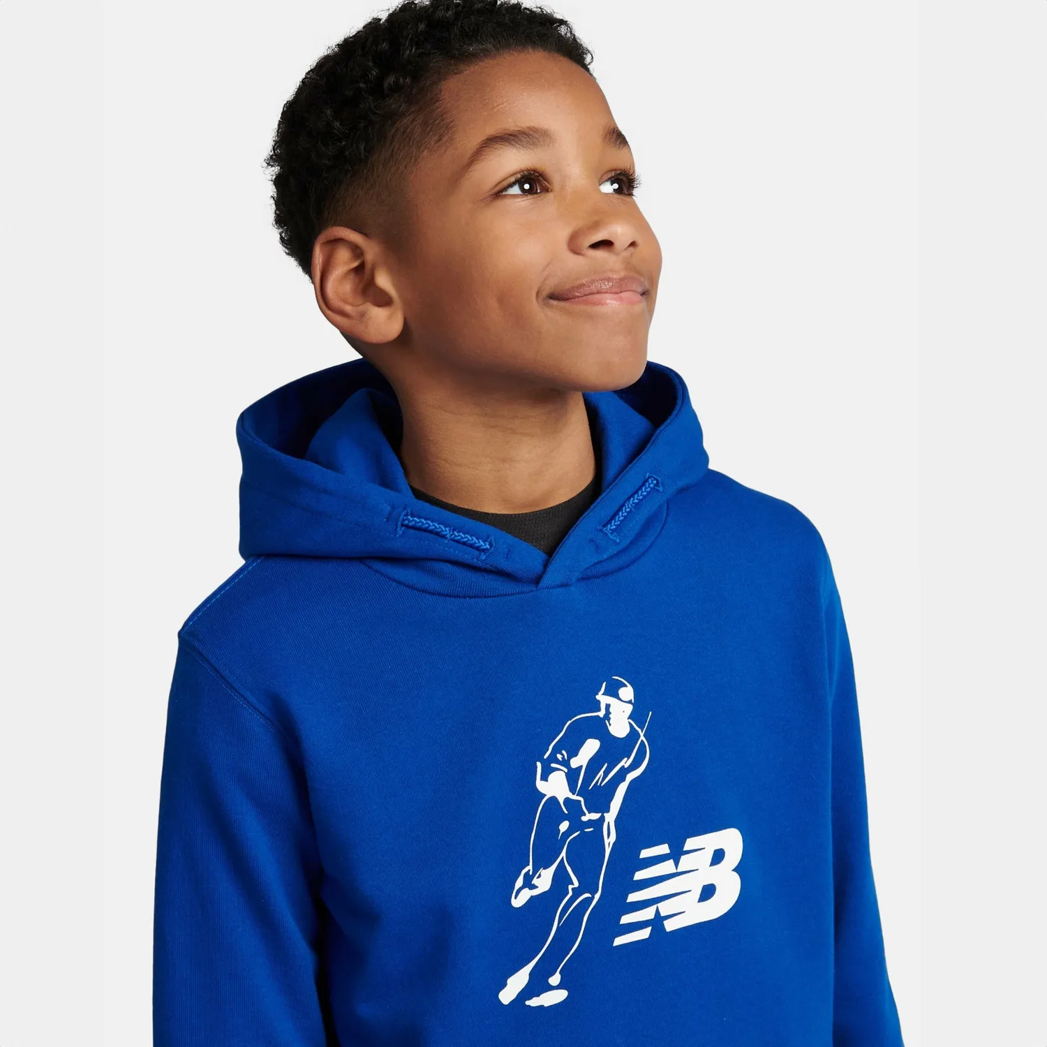 Худи с графическим принтом Shohei Ohtani Junior "Always on Logo" New Balance, TRY Team Royal — фото 4