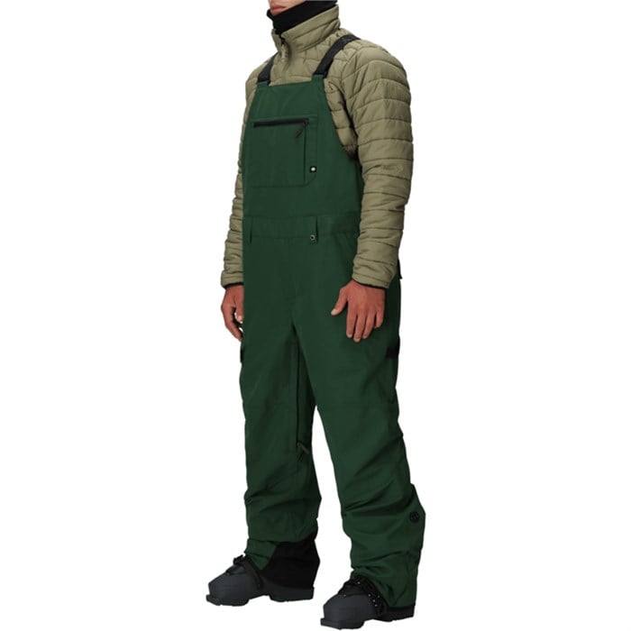 

Утепленные комбинезоны с подогревом колен - мужские 686, Moss Green Ripstop