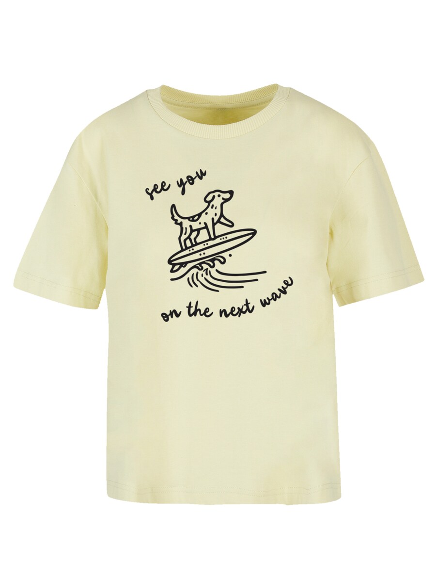 

Рубашка F4NT4STIC See You On The Next Wave, цвет Light yellow