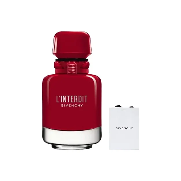 Givenchy Fearless Mind Ultimate Enchantment Red парфюмерная вода древесно-цветочная eau de parfum edp с нероли, жасмином и туберозой, 50ml