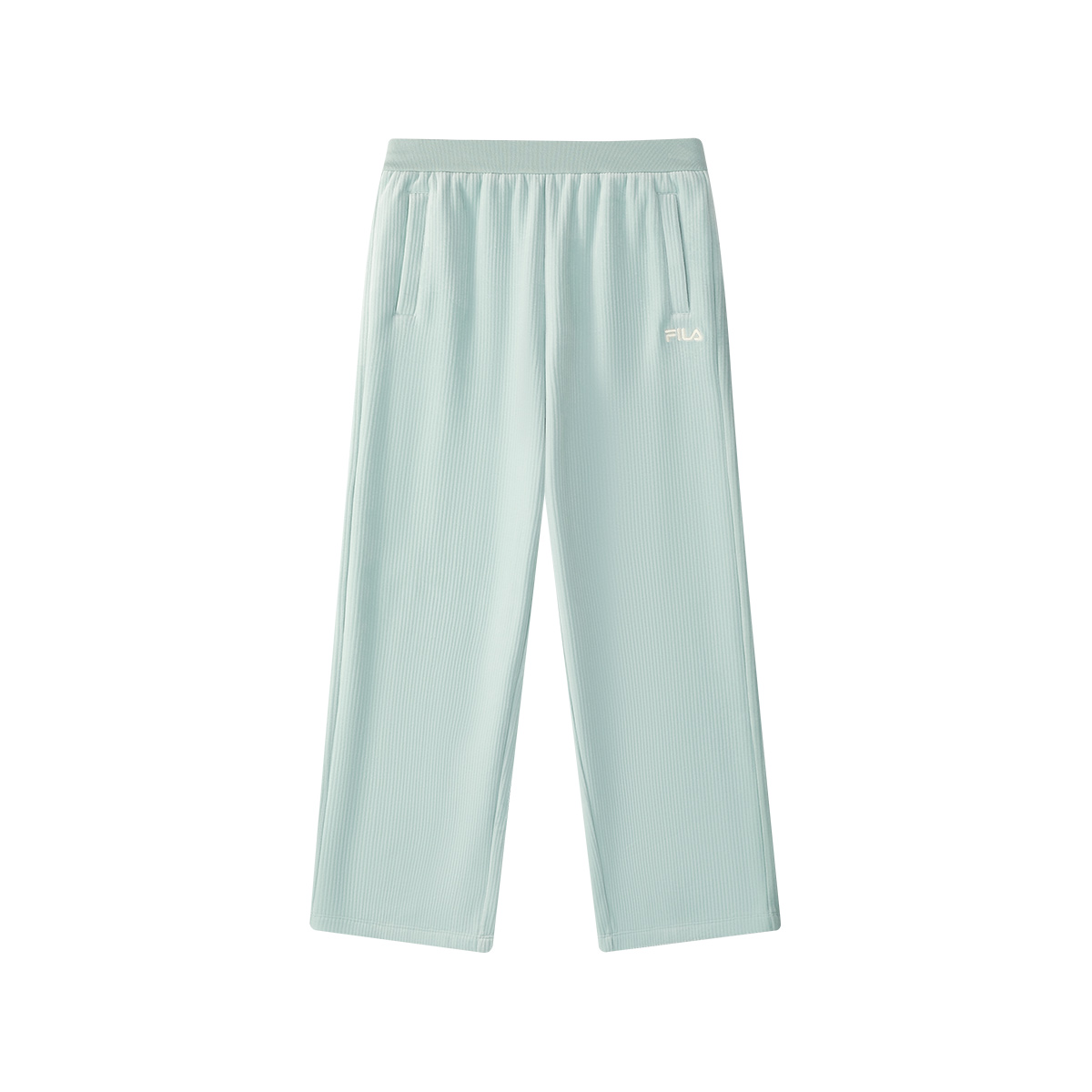 

Детские вязаные спортивные штаны FILA KIDS, серо-зеленый