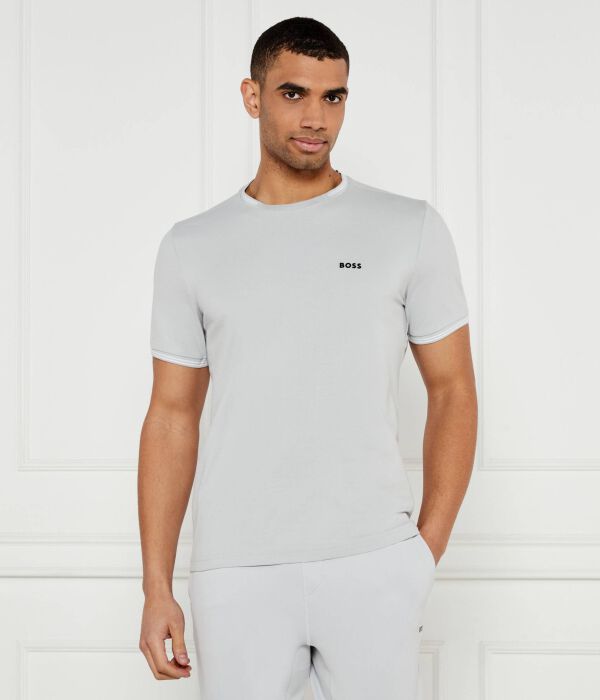 

Футболка Boss Green Slim Fit, серо-коричневый