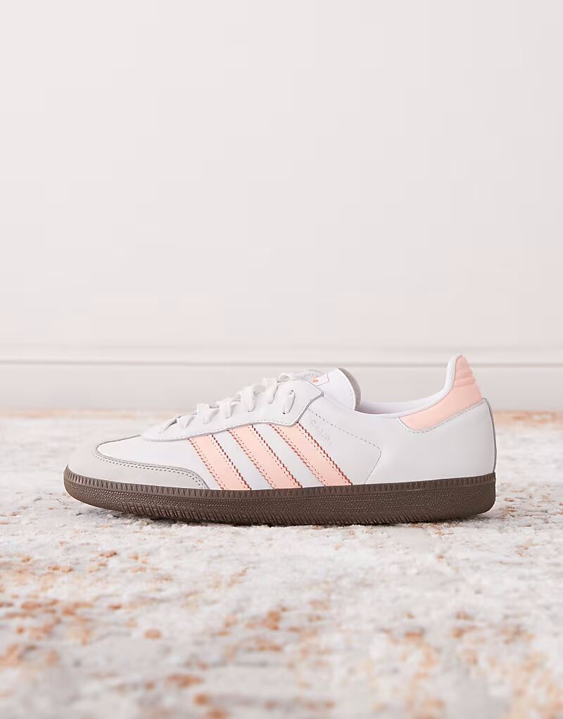 Кроссовки Adidas Originals Samba OG белого цвета — фото 2