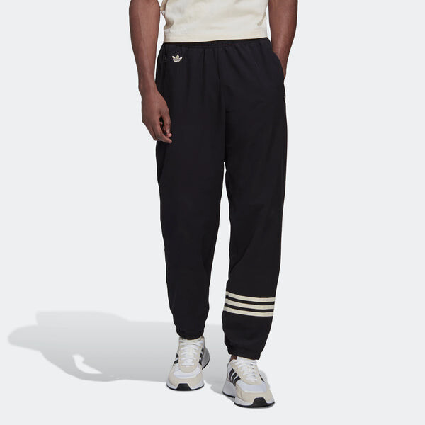 Спортивные штаны Men's adidas originals New C Tp Logo Embroidered Pants Classic Sports Pants/Trousers/Joggers Black, черный — фото 2