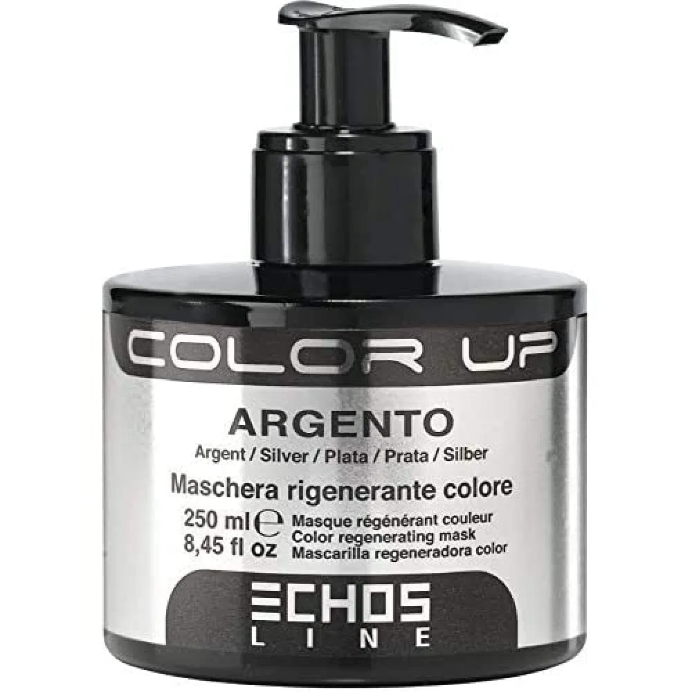 Маска для волос Echosline Color Up Plata, 250 мл Echosline, Silver / Black