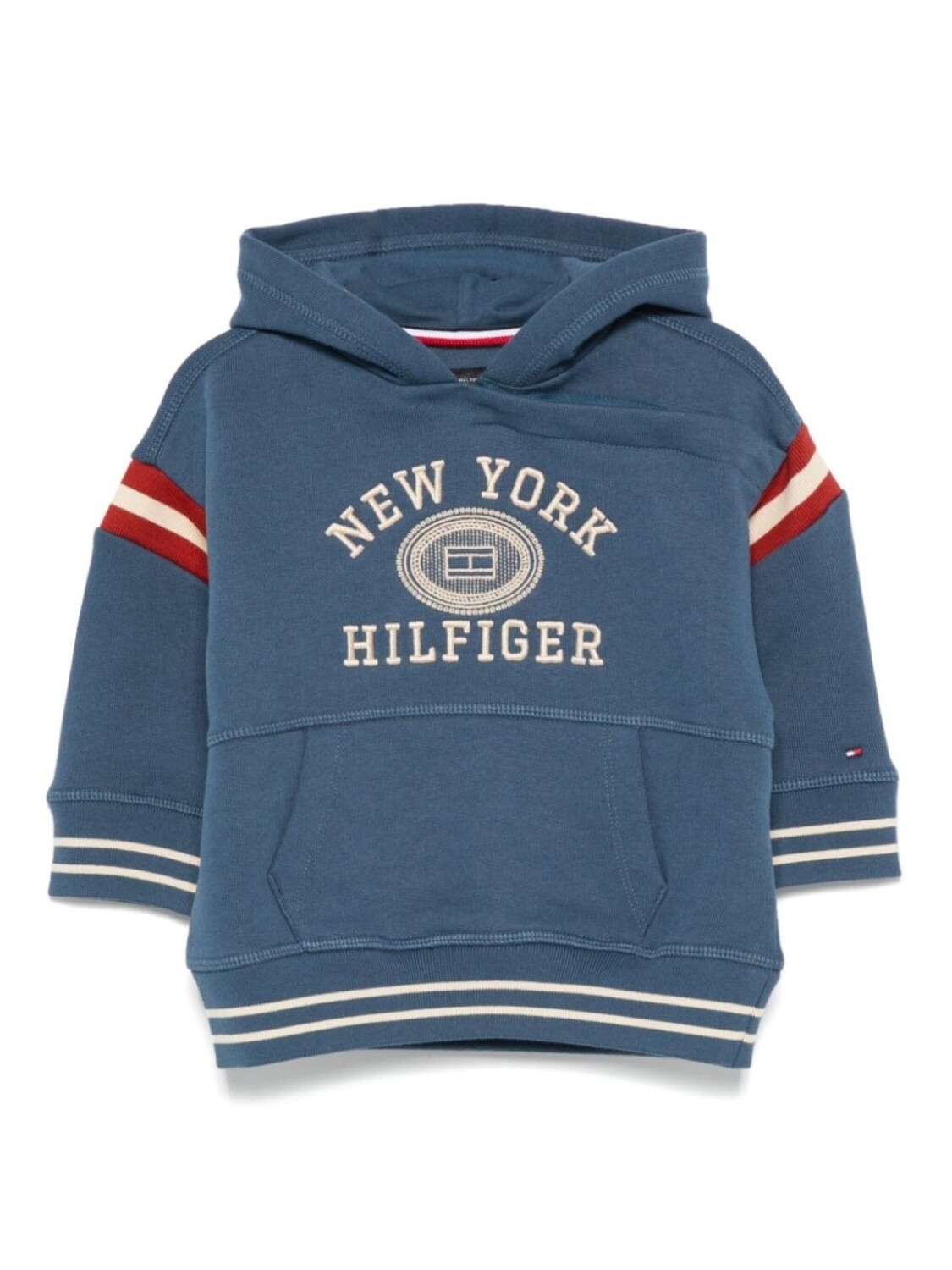 

Худи с вышитым логотипом Tommy Hilfiger Junior, синий