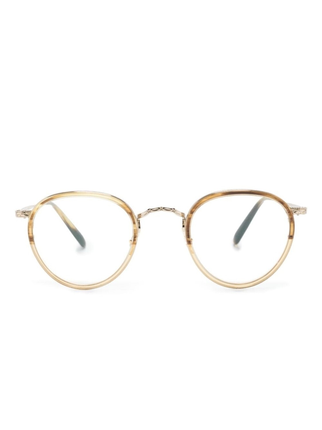 

Oliver Peoples очки в круглой оправе, нейтральный цвет