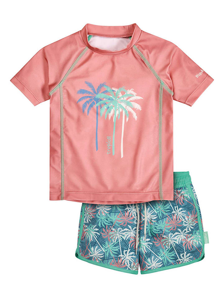 

Купальник Palmen Playshoes, цвет rosa/grün/bunt
