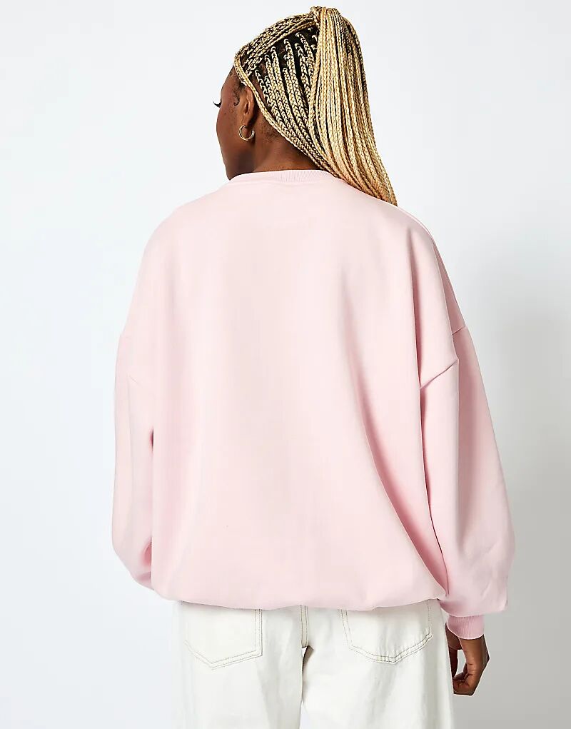 

Свитшот Skinnydip London High On Life розового цвета