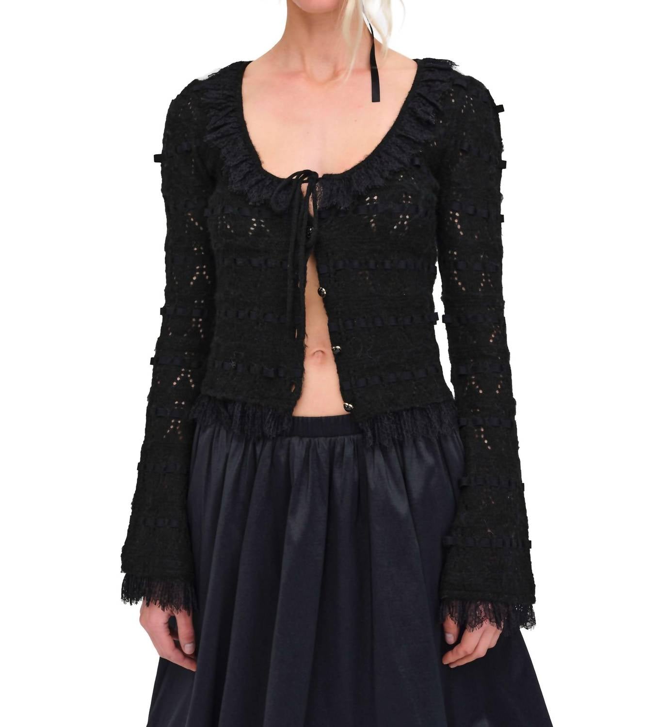 

Кардиган Jayla черного цвета for Love & Lemons