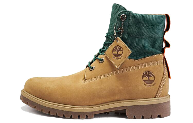 

Ботинки Timberland 6 Inch Premium Waterproof ReBOTL Wide-Fit Boot 'Wheat Nubuck And Fabric'