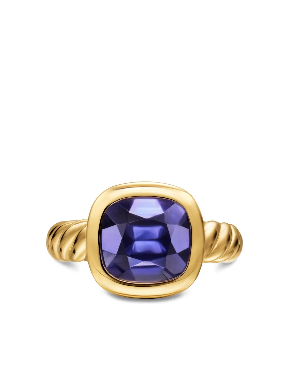 

Кольцо DY Mercer из желтого золота с иолитом David Yurman, золотой