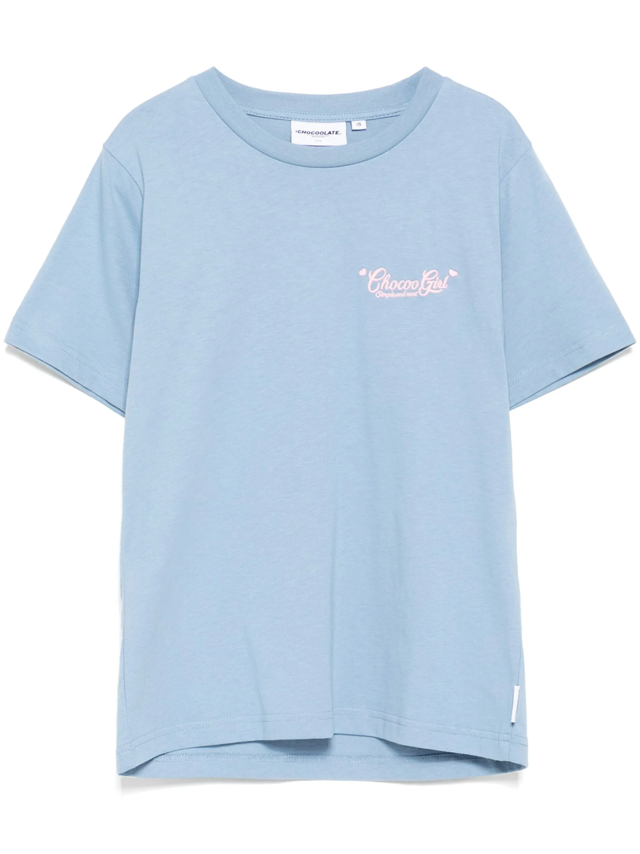 

Футболка с вышитым логотипом Chocoolate, синий