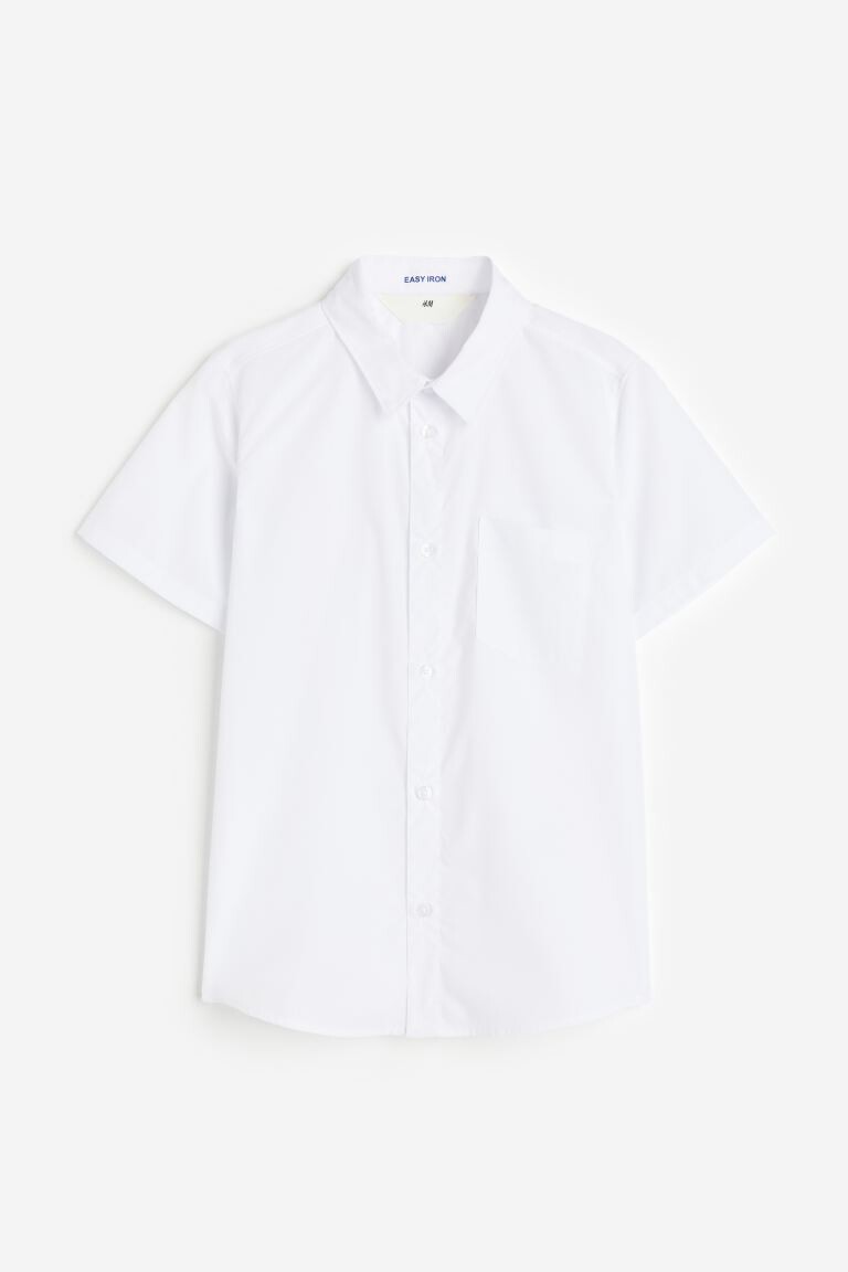 

Рубашка «легкая глажка» H&M, белый