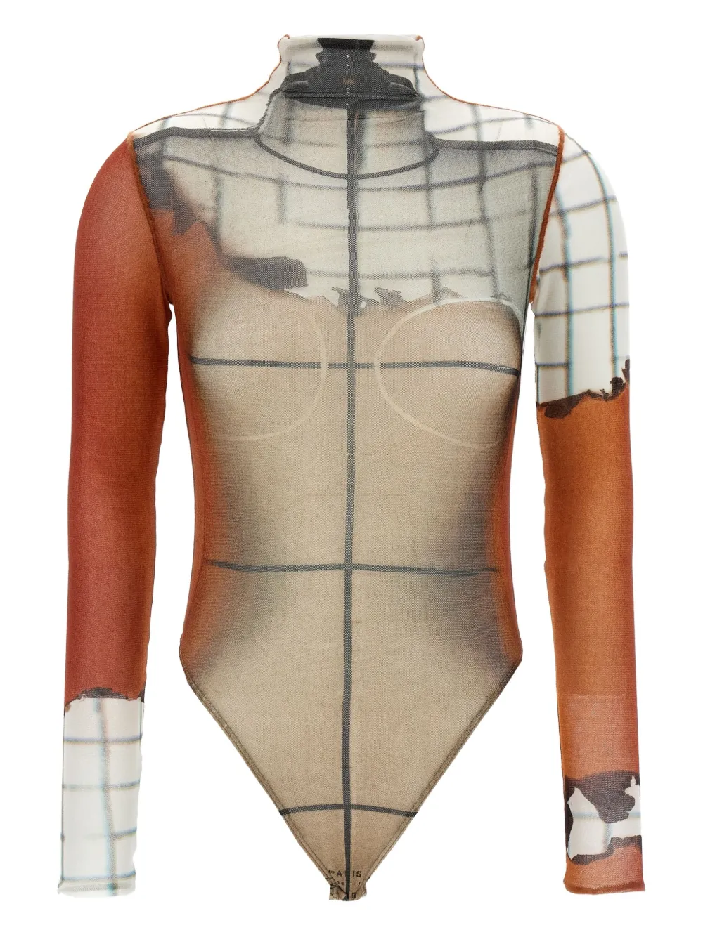 

Боди The Fire Jean Paul Gaultier, оранжевый