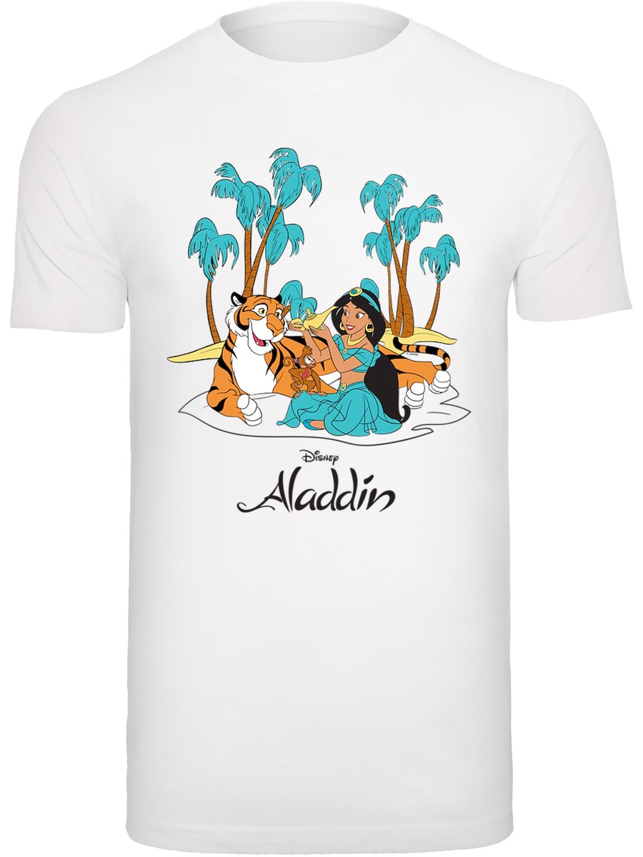 

Рубашка F4NT4STIC Disney Aladdin Jasmine Abu Rajah Beach, белый