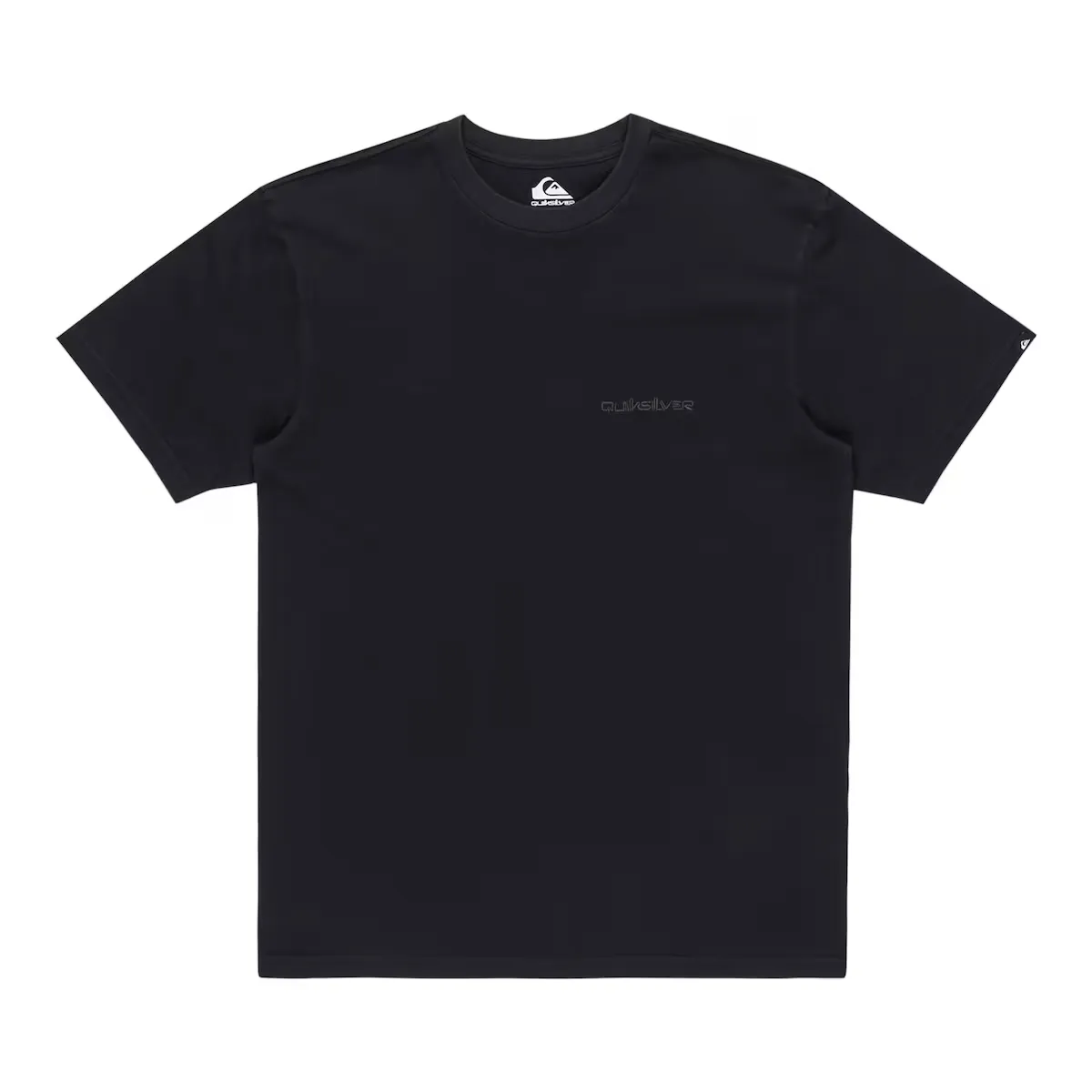 

Мужская футболка Quiksilver с соленой водой, чёрный