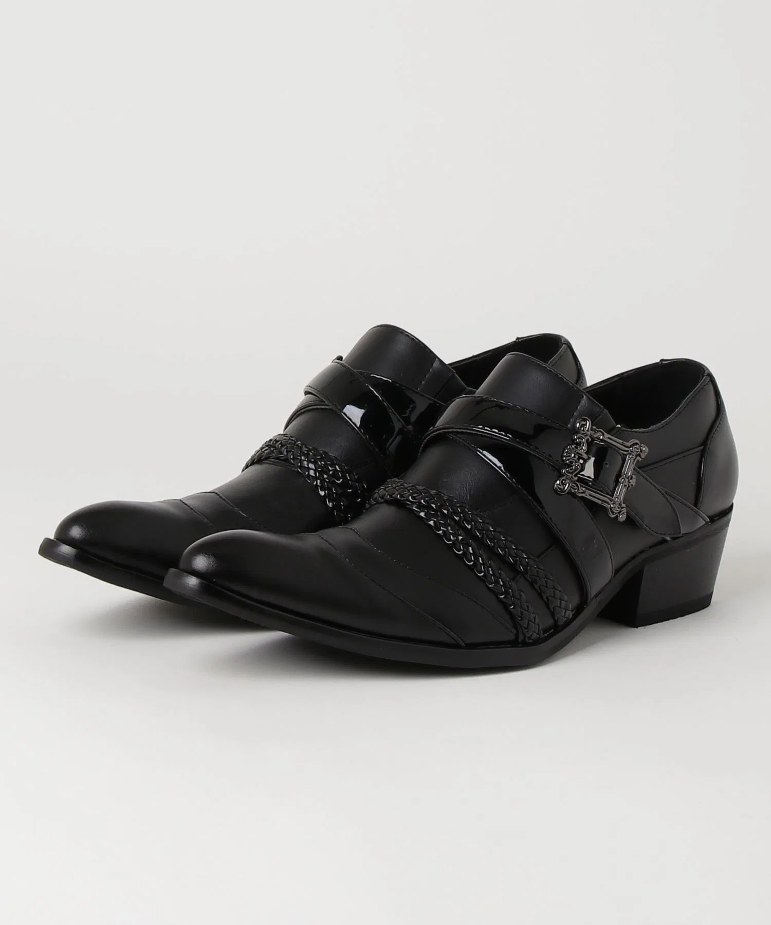Мужские туфли BOREDOM с крестообразными ремешками