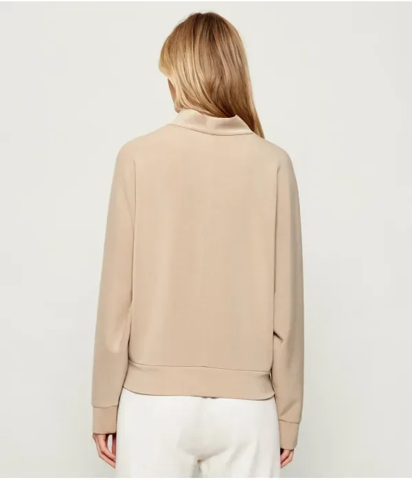 Толстовка «Элесия» loose fit Boss, бежевый — фото 3