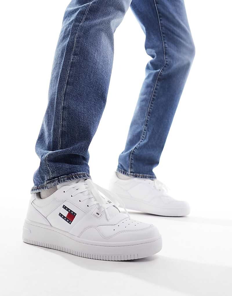 

Белые кроссовки в стиле ретро Tommy Jeans, Белый, Белые кроссовки в стиле ретро Tommy Jeans