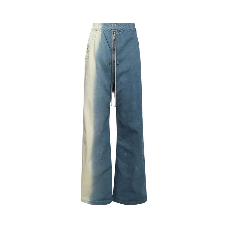 

Брюки Rick Owens DRKSHDW Geth Belas Denim Pants 'Toothpaste Degrade', синий