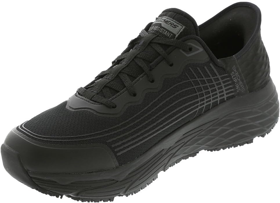 Мужские кроссовки Skechers Max Cushioning Elite Sr - Remma, черный — фото 4