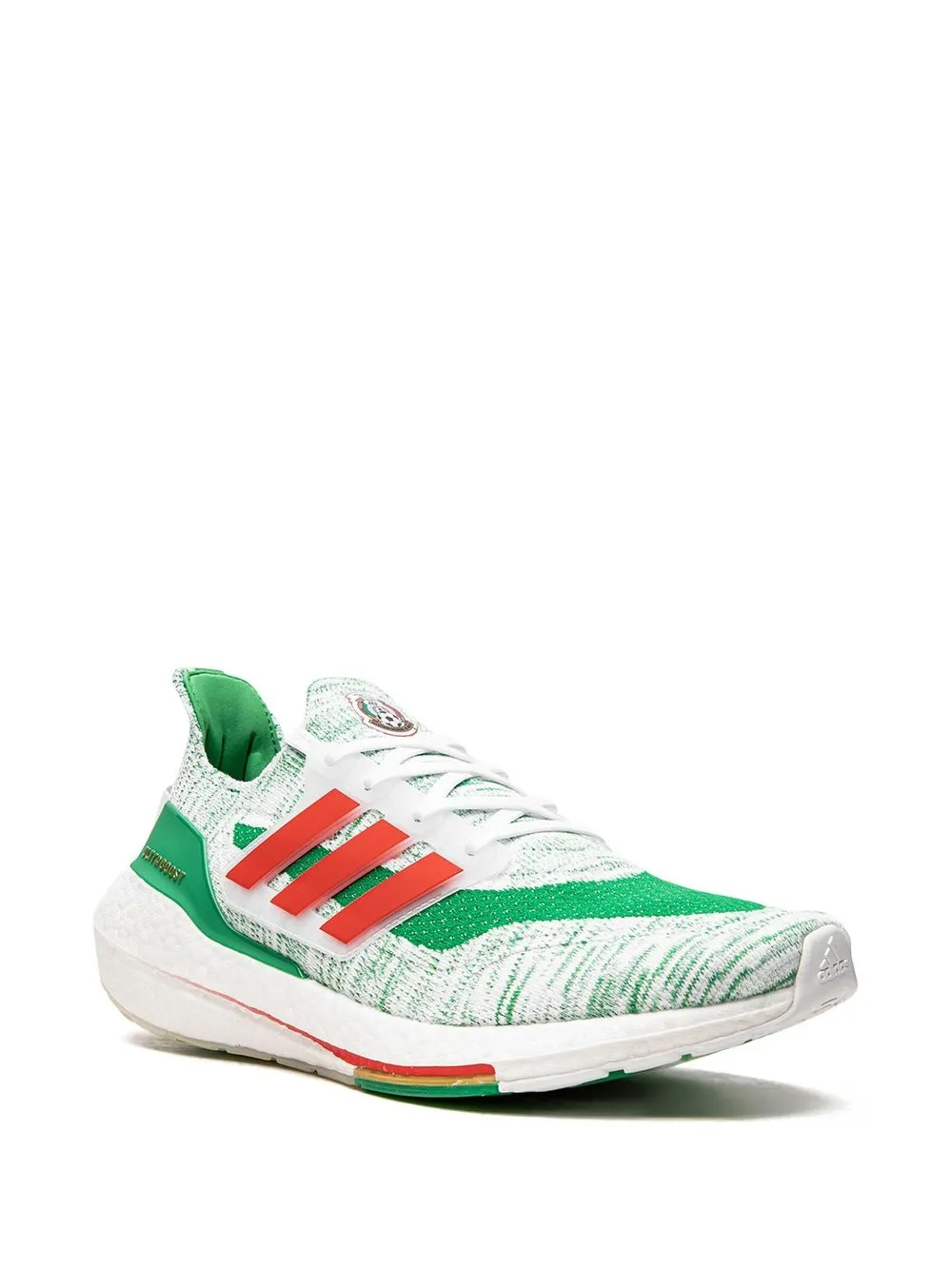 Кроссовки Ultraboost 21 Mexico Adidas, зеленый — фото 2