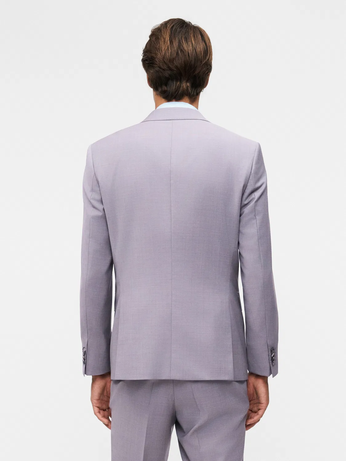 Костюм Boss Regular Suit H-Huge темно-серого цвета — фото 4