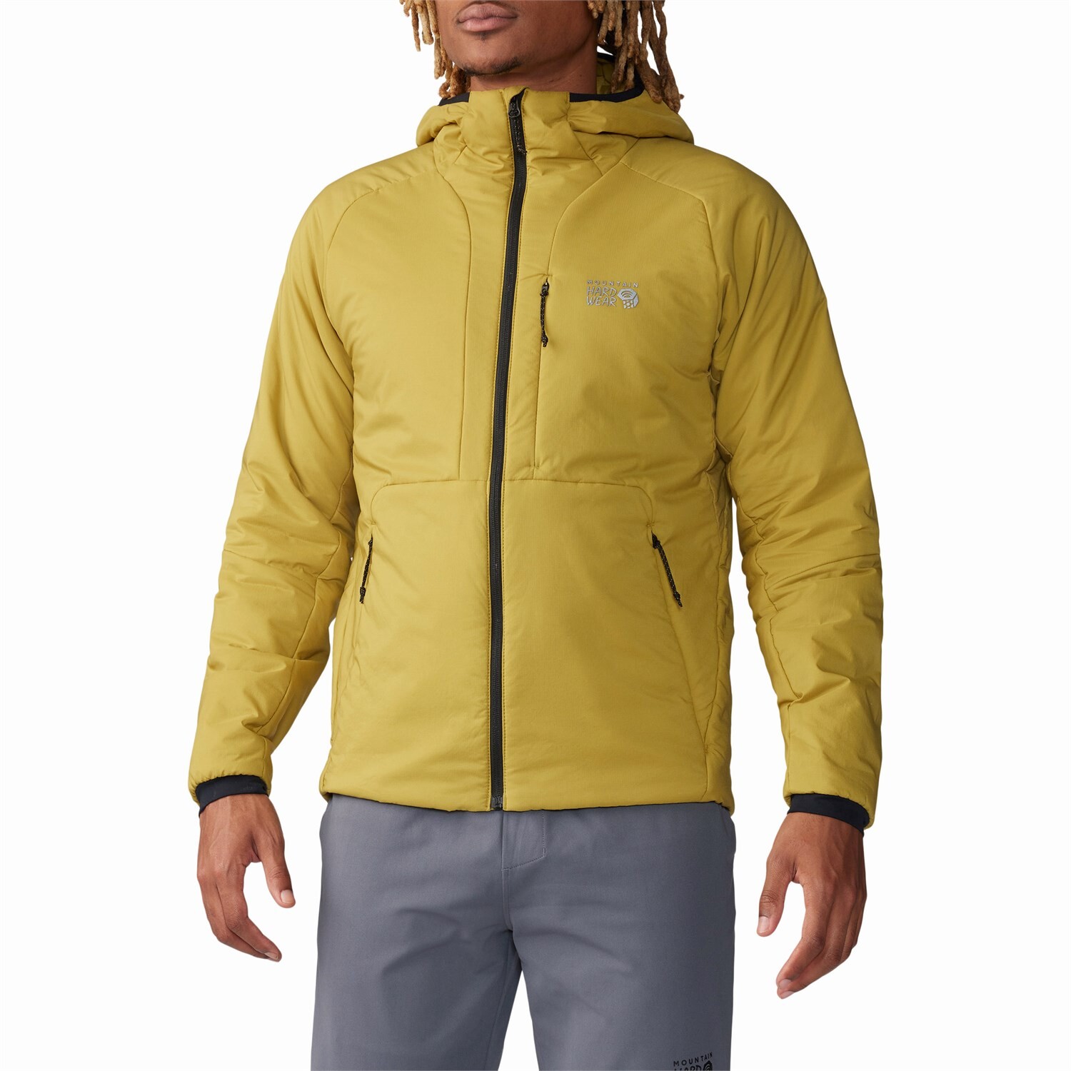 

Худи Mountain Hardwear Kor Stasis, цвет Dark Bolt