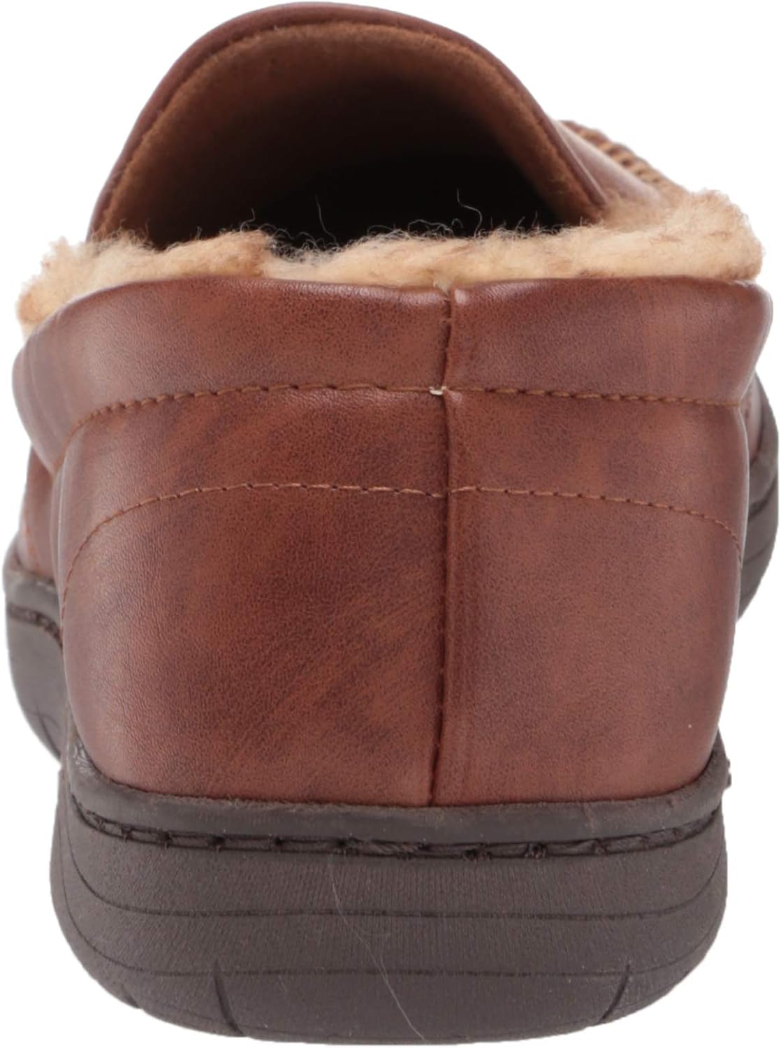 Мужские домашние тапочки Haggar Venetian Slipper для дома и улицы с комфортом из пены с эффектом памяти — фото 3