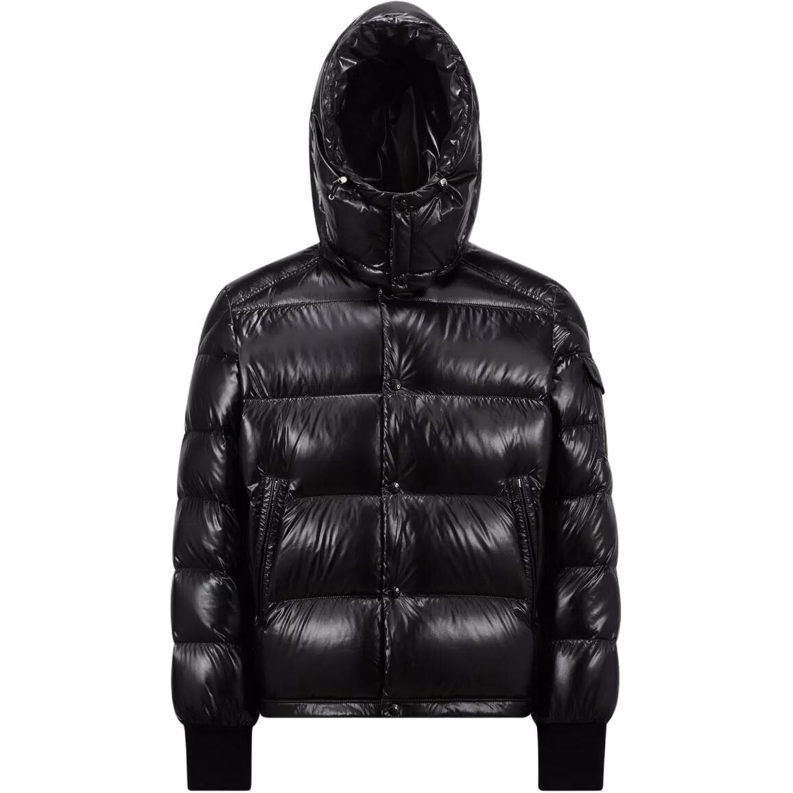 

Пуховик мужской черный Moncler