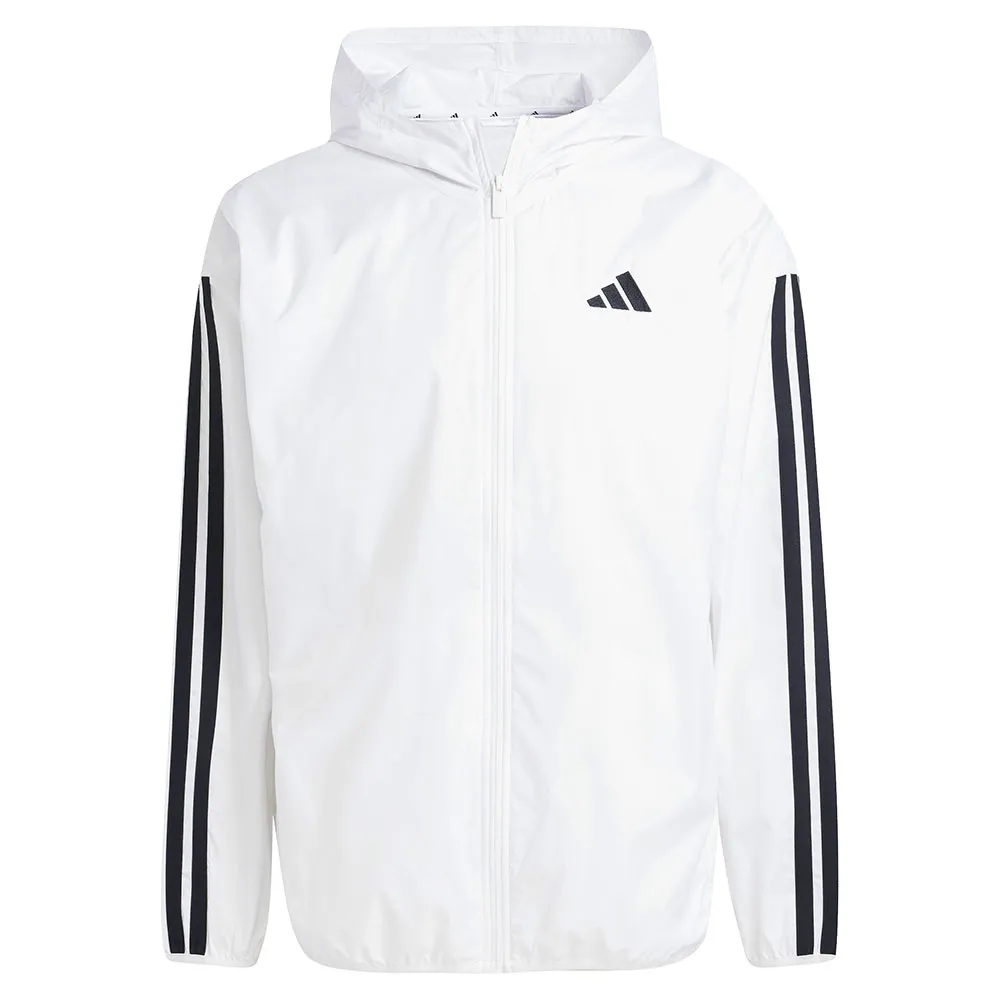 

Куртка Adidas Essentials 3-Stripes Windbreaker, белый
