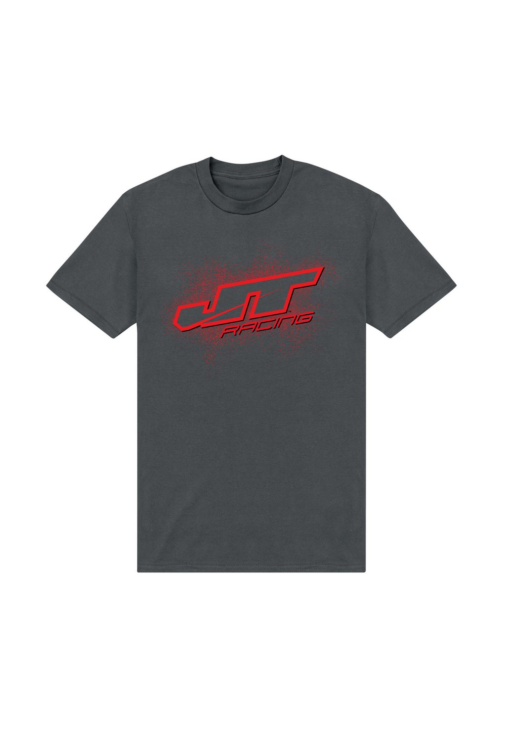 

Футболка с принтом JT RACING SPLATTER LOGO Henry Tiger, серый