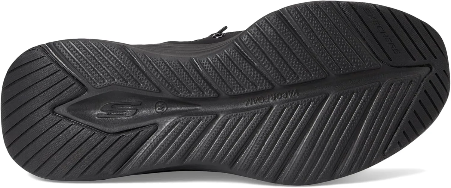 Мужские обувь Skechers Contour Foam с удобной посадкой и легким надеванием, черный — фото 4